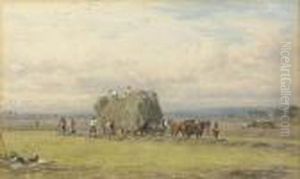 The Hay Gatherers by George Arthur Fripp