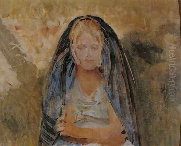 Sketch for the Portrait of a Girl - view 1