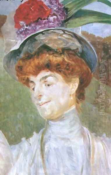 Portrait of a Lady in a Hat - view 1