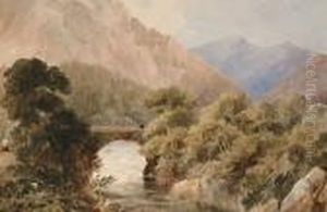 Rural Landscape With A Bridge