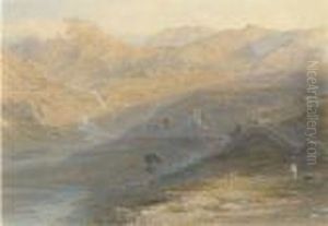 Nant Ffancon, North Wales: Sunrise by George Arthur Fripp
