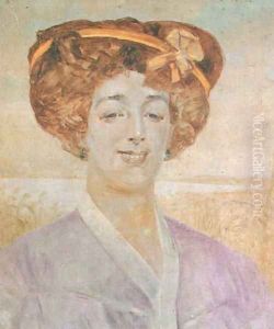 Portrait of Michalina Wierusz Kowalska-Grabowska