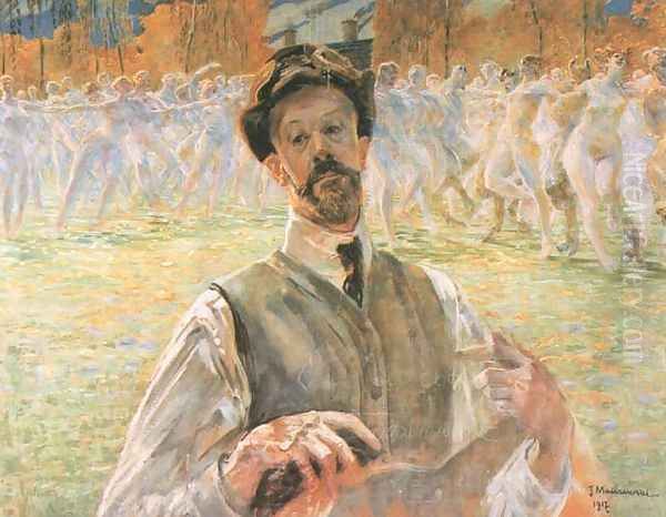 Self-Portrait with a Dance Pageant - view 1