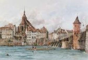 Amiens From The River, France Amiens From The River, France