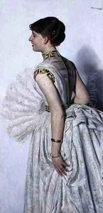 Portrait of the Fiancee, 1887 by Jacek Malczewski