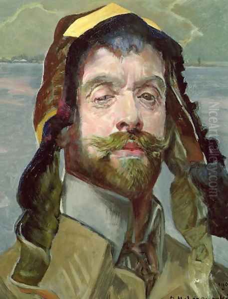 Self Portrait with Phrygian Hat, 1907 - view 1