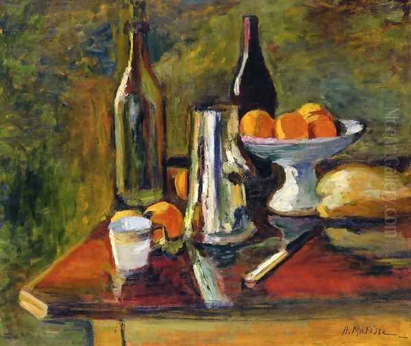 Still Life with Oranges - view 1