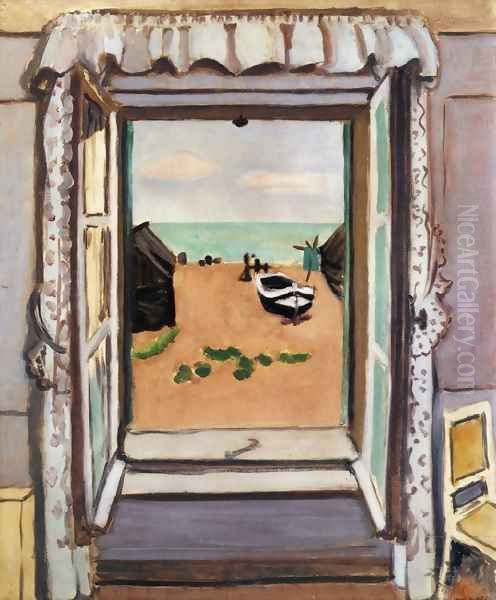 Open Window, Etretat - view 1