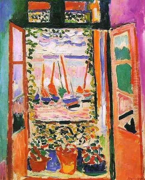 Open window at Collioure - view 1