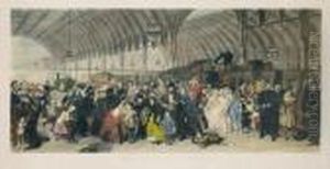 The Railway Station by William Powell Frith