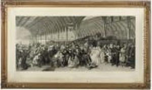 The Railway Station by William Powell Frith