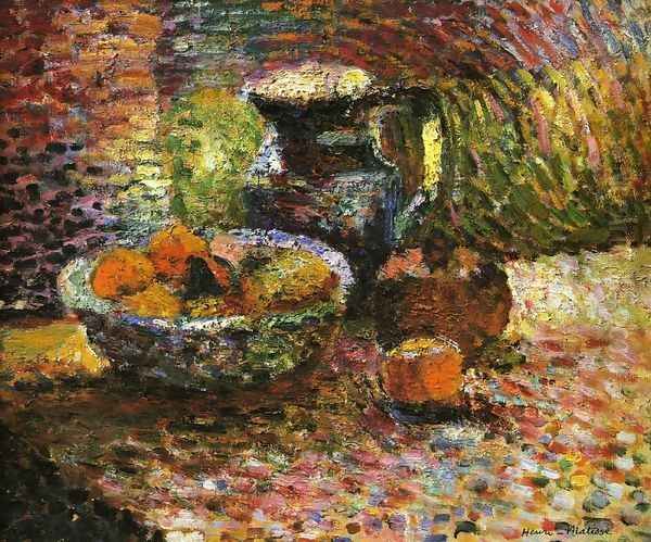 Still Life with Pitcher and Fruit - view 1