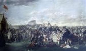 Derby Day by William Powell Frith