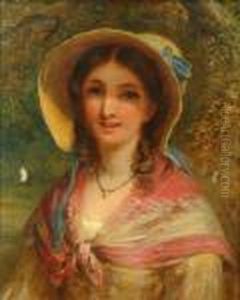 Frithportrait Of A Young Lady