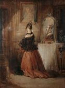 In The Dressing Room by William Powell Frith
