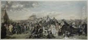 Derby Day by William Powell Frith