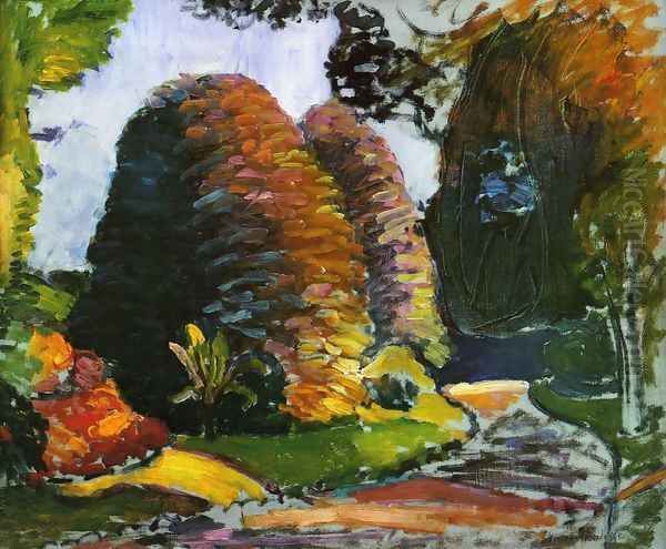 Luxembourg Gardens - view 1