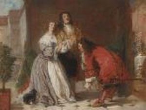 Scene From Le Bourgeois Gentilhomme by William Powell Frith