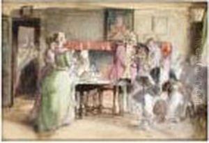 The Gathering by William Powell Frith