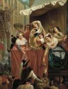 The Flower Festival by William Powell Frith