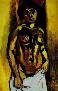 Nude in Black and Gold