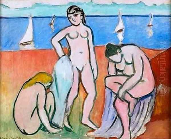 Three Bathers - view 1