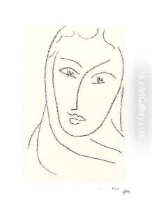 Jeune femme au foulard