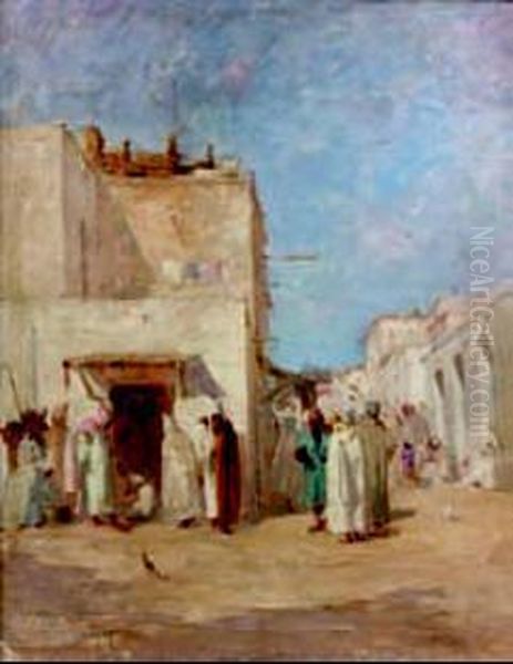 " Place Animee A Biskra " - view 1