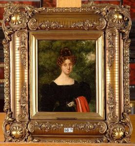 Portrait D'une Dame De Qualite by Eugene Fromentin
