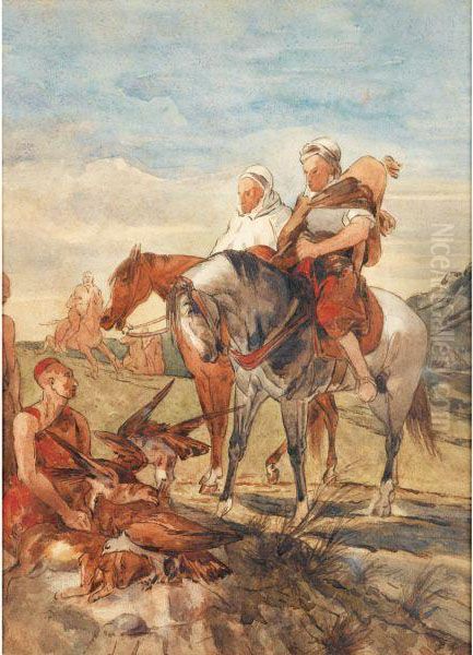 La Chasse Au Faucon - view 1