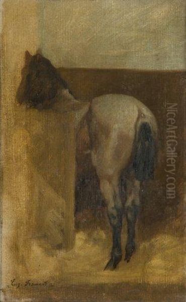 Cheval Dans Une Ecurie - view 1