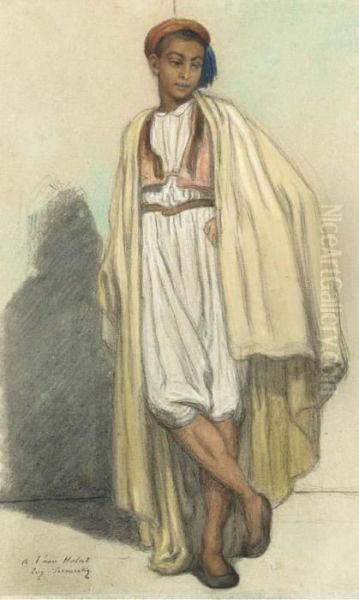 A Youth In Oriental Costume - view 1