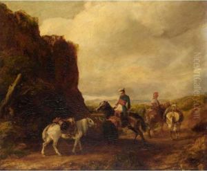 Horsemen In A Landscape Horsemen In A Landscape