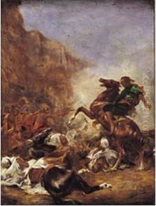 Scene De Combat Scene De Combat