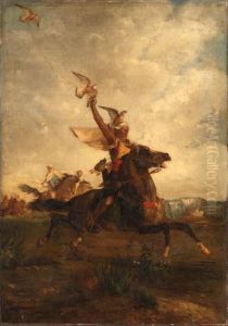 The Hawking Party by Eugene Fromentin