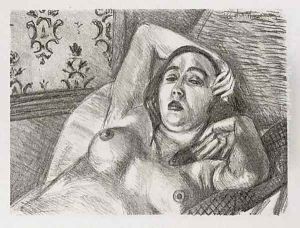 Le Repos du Modele by Henri Matisse