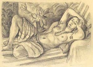 Odalisque au magnolia by Henri Matisse