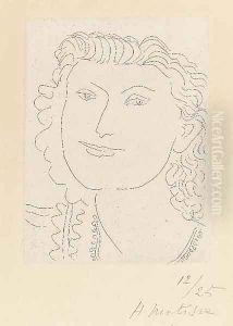 Visage souriant by Henri Matisse