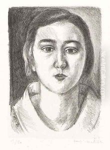 Jeune fille au col d'organdi by Henri Matisse