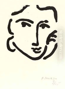 Nadia au Regard serieux by Henri Matisse