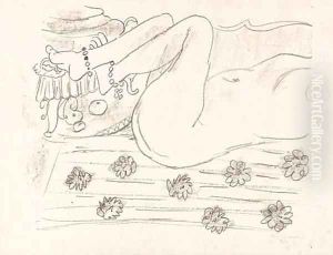 Nu, Etude d'un mouvement de jambes by Henri Matisse