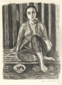 Odalisque a la coupe de fruits by Henri Matisse