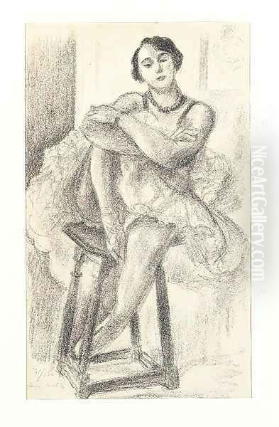Danseuse au tabouret, from Dix danseuses - view 1