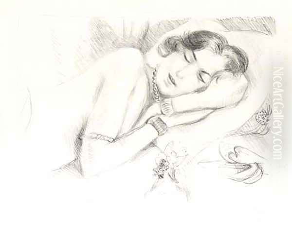 Figure endormie aux Babouches - view 1