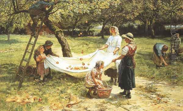 An Apple-gathering - view 1