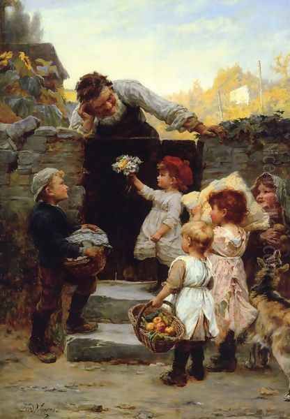 Grandfather's Birthday by Frederick Morgan