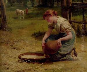 Milk For The Calves by Frederick Morgan