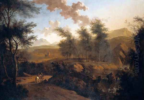 An Extensive Italianate Landscape - view 1