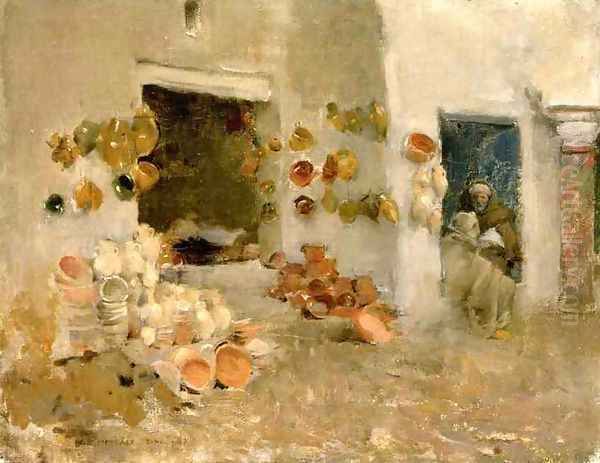 Pottery Shop at Tunis - view 1