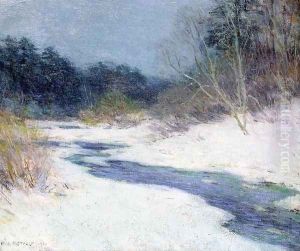 Thawing Brook I by Willard Leroy Metcalf